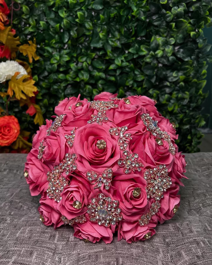 Crowned in Pink Bouquet